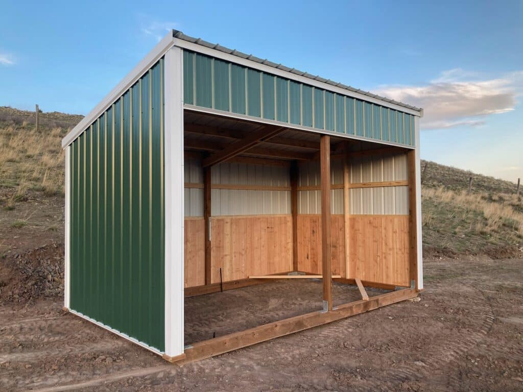 Equine Shelter | Portable Horse Run-in Sheds built in MT