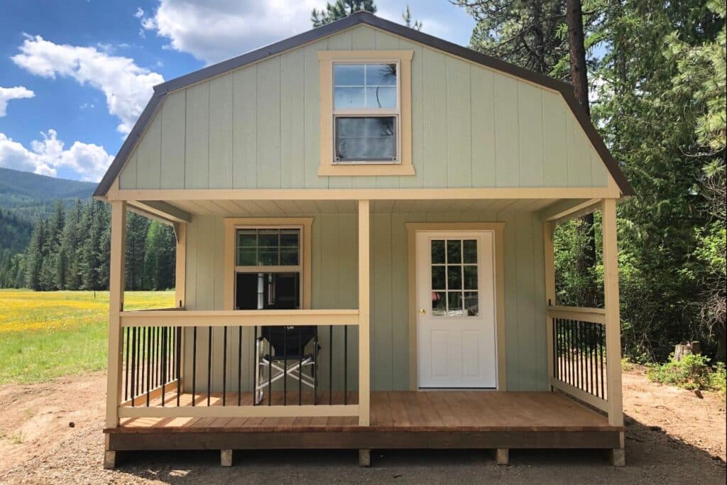 hunting cabin
