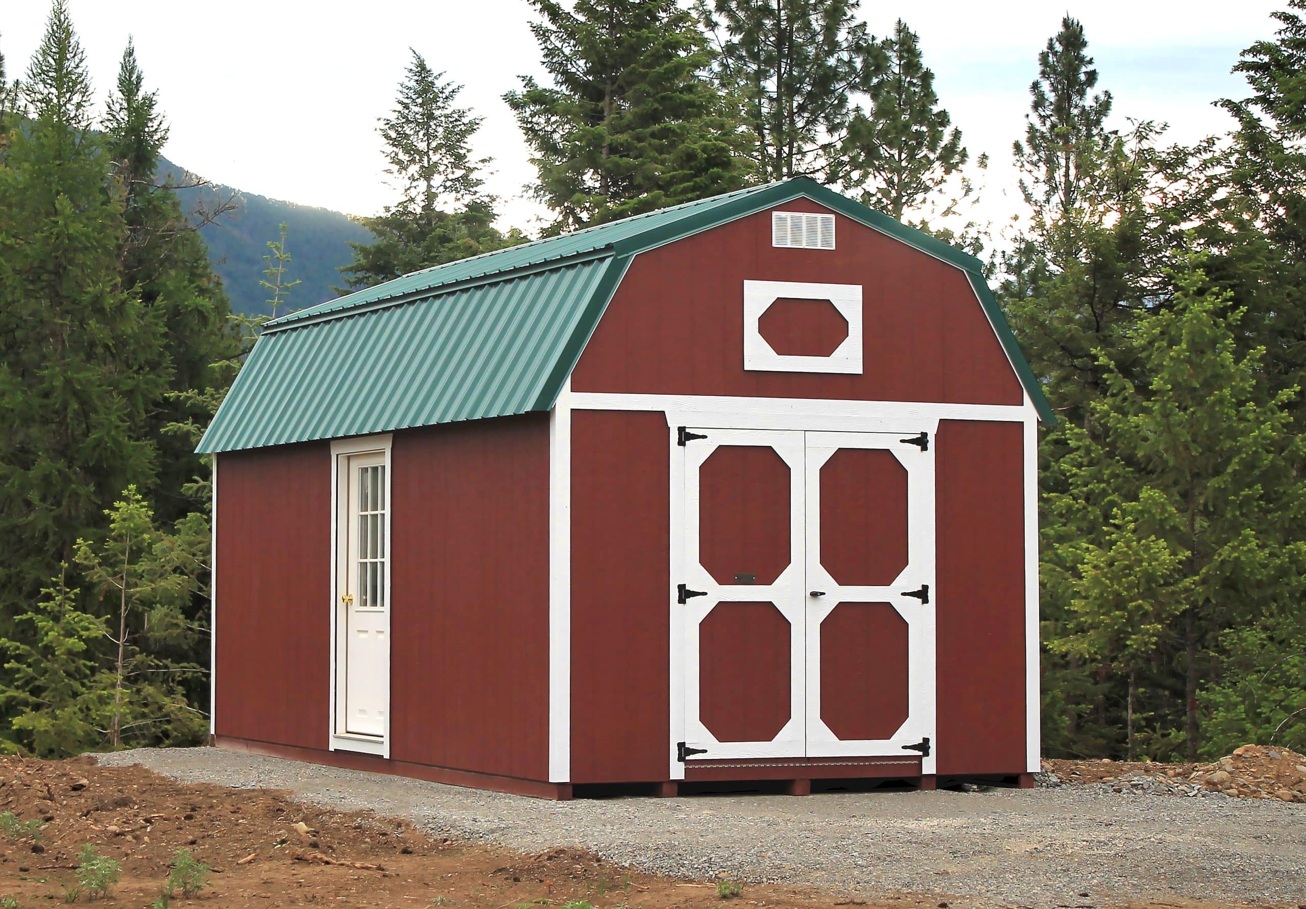 Red Lofted Barn