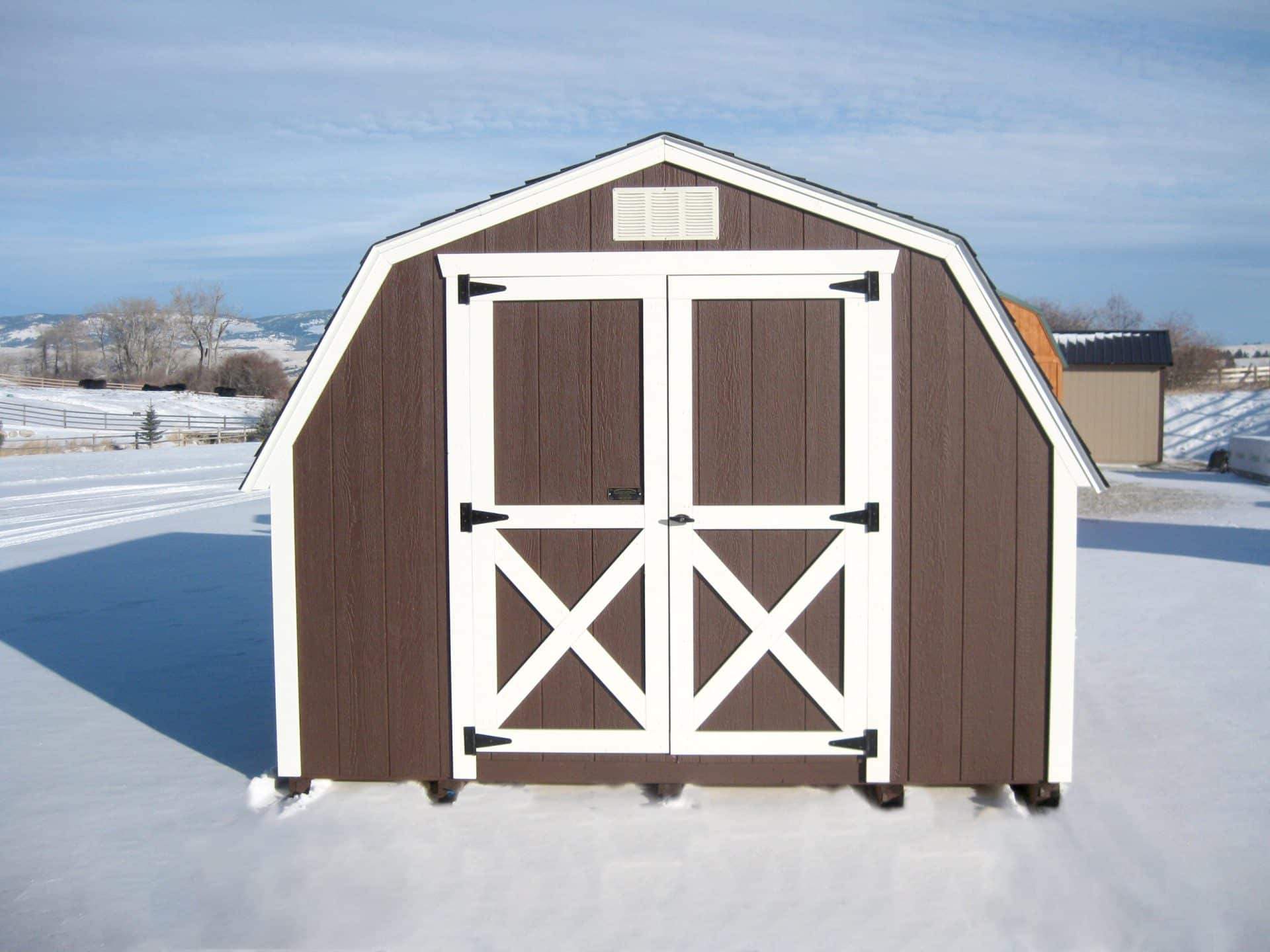 mini barn portable shed