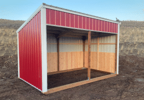 Equine Shelter | Portable Horse Run-in Sheds built in MT