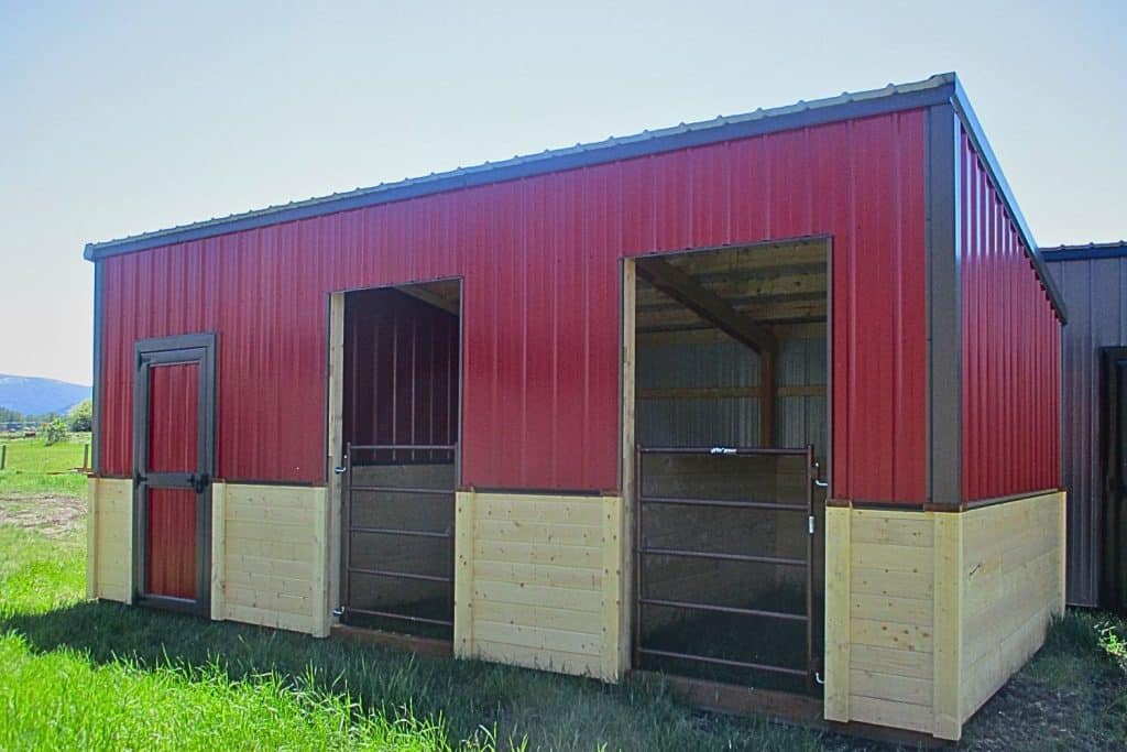 inside barns