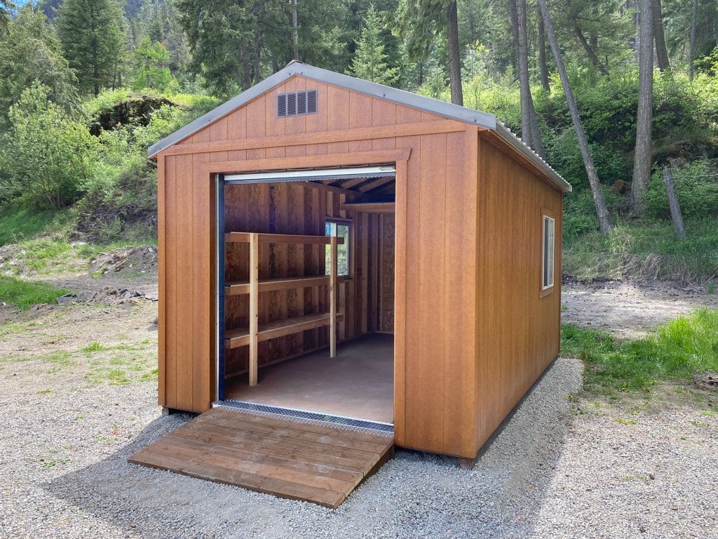 utility sheds interior